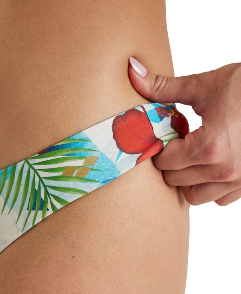 bajo estampado de bikini flexible